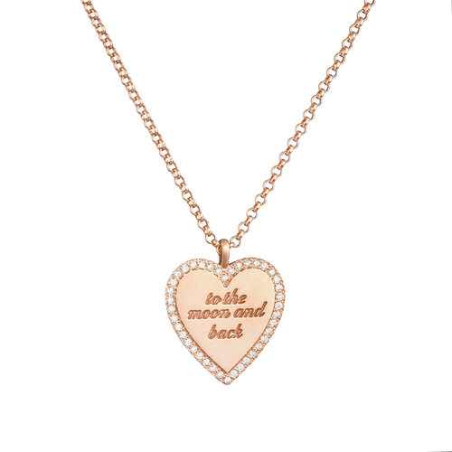 Love you Necklace | Classic Gold Plated