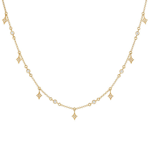 Alice Necklace | Yellow Gold Plated