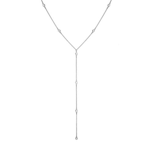 Candy Necklace  | Rhodium Plated