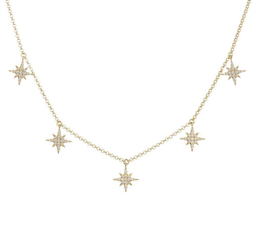 Selesta Necklace  | Yellow Gold Plated