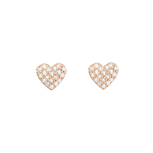 Hearts Mini Earrings | Classic Gold Plated